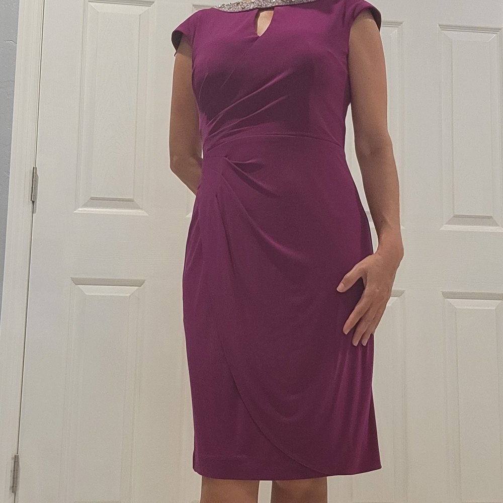 Elegant midi formal dress